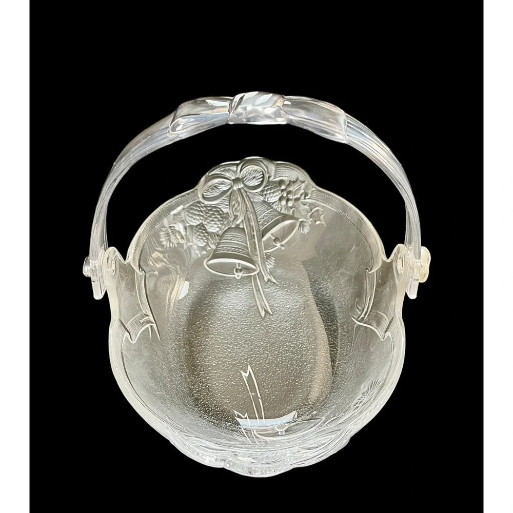 Vintage Mikasa‎ Crystal Holiday Bells 7